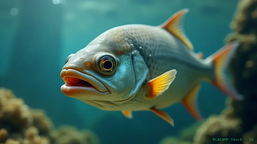 Detalle de aletas y cabeza para identificar especies de pesca